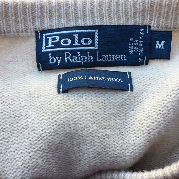 Ralph Lauren Polo Mens 100% Lambswool Sweater - Picture 6 of 6